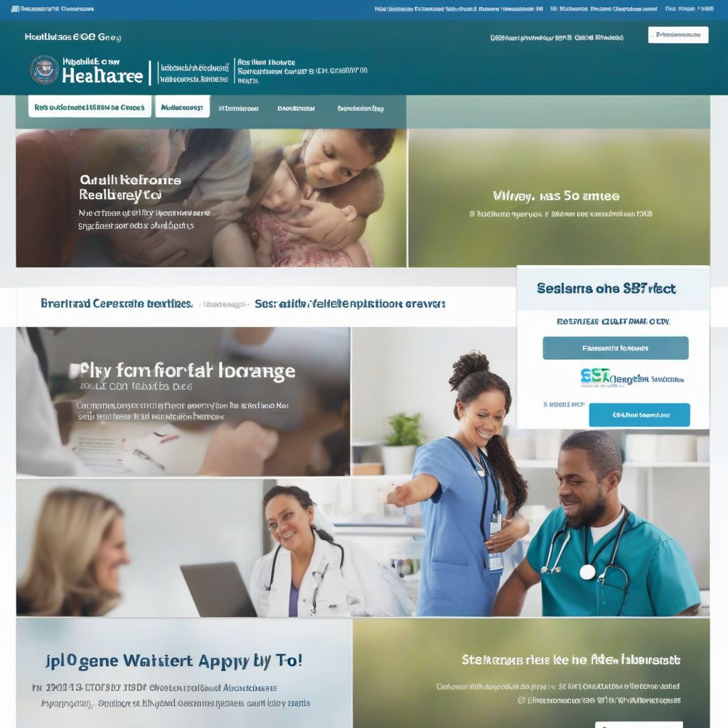 Kansas Healthcare.gov homepage